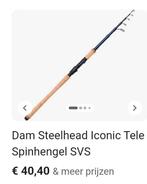 SPLINTERNIEUW LICHTE TELESCOPISCHE SPINHENGEL VAN D.A.M., Watersport en Boten, Ophalen of Verzenden