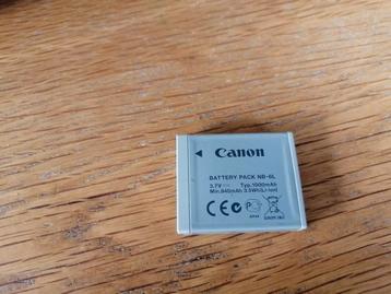 Canon accu NB-6L voor digitale camera 