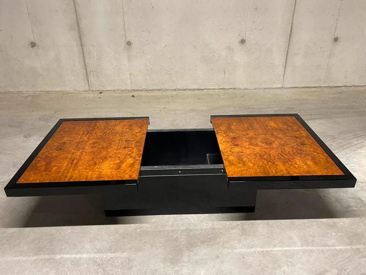 Table de bar cachée style Willy Rizzo, Maison & Meubles, Tables | Tables de salon, Comme neuf, Cerisier, Enlèvement ou Envoi