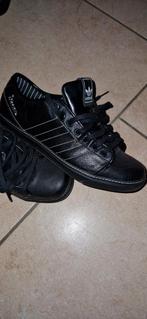 Adidas Vespa noir Cuir 41, Ophalen of Verzenden, Zo goed als nieuw, Zwart