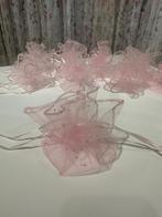 Prachtige roze voile juwelen zakjes - 10 stuks, Hobby en Vrije tijd, Nieuw, Ophalen of Verzenden
