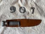 USN WW2 mark 1 knife met lederen schede, Verzamelen, Militaria | Tweede Wereldoorlog, Ophalen of Verzenden