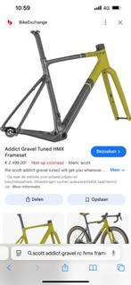 Frame scott tuned, Ophalen, Frame, Gebruikt, Racefiets