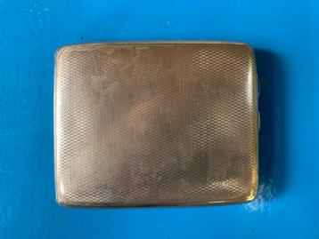 Boîte à cigarettes en argent antique, Enlèvement ou Envoi