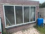 Aluminium kozijnen 3stuks met dubbel glas, Doe-het-zelf en Bouw, Ophalen, Gebruikt, Aluminium, 150 tot 225 cm