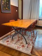 Houten tafel te koop, Huis en Inrichting, Tafels | Eettafels, Ophalen, Gebruikt, 50 tot 100 cm, 150 tot 200 cm