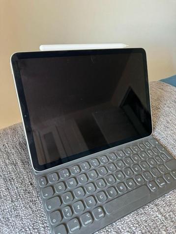 iPad Air 4 generation + Smart Keyboard Folio + Apple Pencil, Gris, Apple iPad Air, Enlèvement, Utilisé