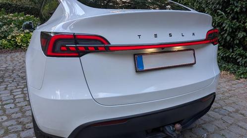 Tesla Model Y - AWD Long Range, Auto's, Tesla, Particulier, Model Y, Trekhaak, Elektrisch, Beige, Zwart, Vierwielaandrijving, Ophalen