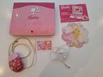 Ordinateur Educatif Barbie + souris, tapis, écouteurs, ..., Enfants & Bébés, Enlèvement ou Envoi, Comme neuf, Électronique, Avec lumière