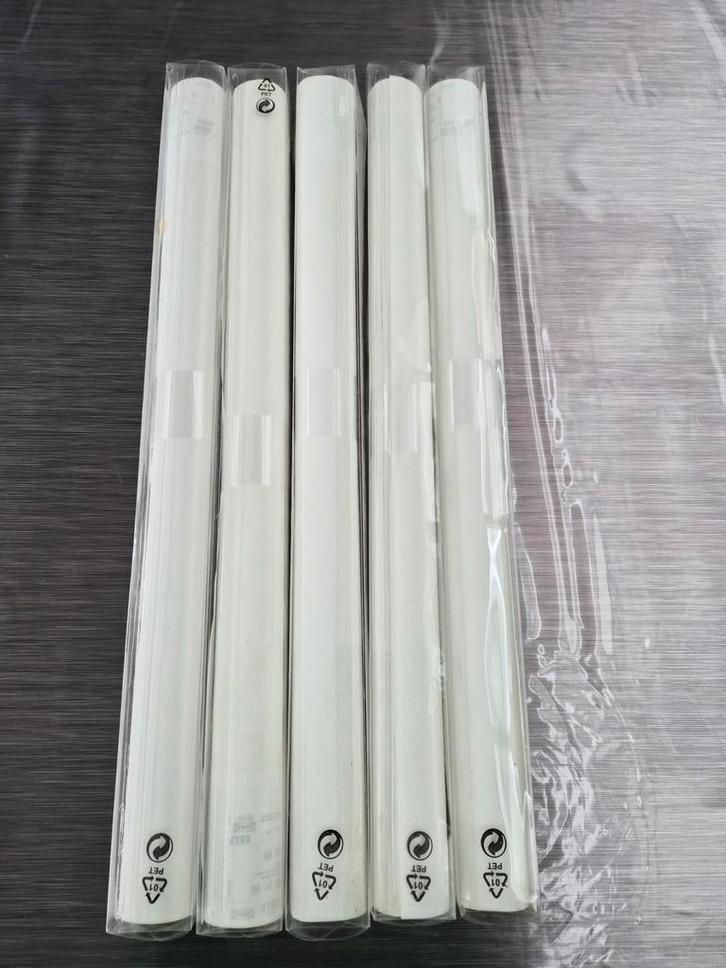 Anno Tupplur Ikea paneelgordijn 60 x 300 cm, wit, 5 stuks, Huis en Inrichting, Stoffering | Gordijnen en Lamellen, Nieuw, Wit