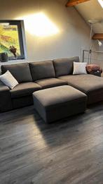 Zetel 3 zit - grijs, Huis en Inrichting, Zetels | Zetels, Ophalen, Gebruikt, Hoekbank, Driepersoons