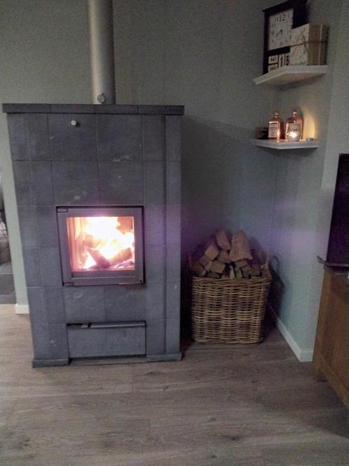 Speksteenkachel tulikivi, Huis en Inrichting, Kachels, Zo goed als nieuw, Hout, Ophalen