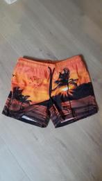 Heren zwemshort met exotische print (Large), Kleding | Heren, Badmode en Zwemkleding, Maat 52/54 (L), Oranje, Zwemshort, C&A