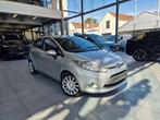 Ford Fiesta TITANIUM 1.4I BENZINE (bj 2009), Stof, Gebruikt, Zwart, 4 cilinders