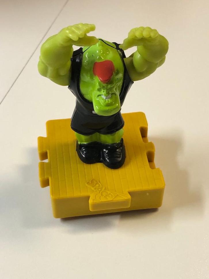 Warner Bros figuurtje op verrijdbaar platform, Verzamelen, Poppetjes en Figuurtjes, Gebruikt, Ophalen of Verzenden