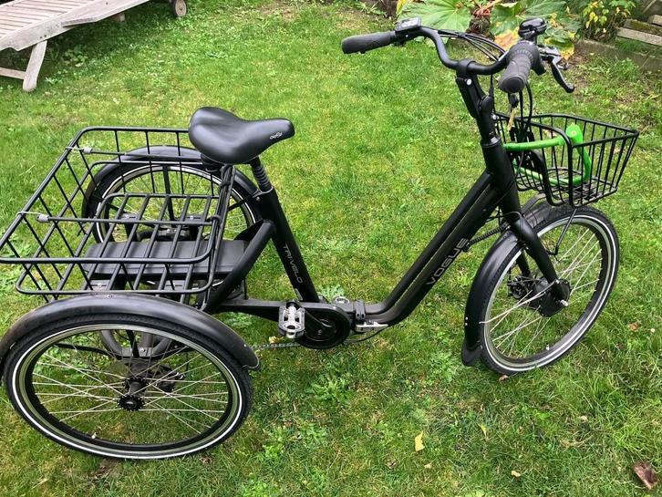 Vogue Tri-Velo E-driewieler – bijna nieuw, 36V 13Ah accu, Fietsen en Brommers, Fietsen | Driewielfietsen, Zo goed als nieuw, Ophalen