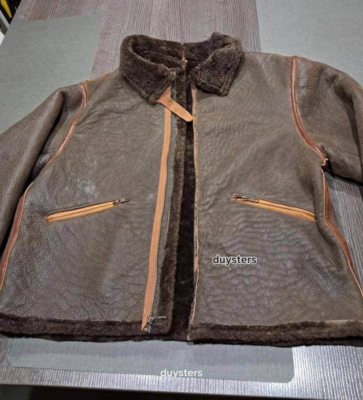 WW2 type D-1 flight jacket repro usaaf, Kleding | Heren, Jassen | Zomer, Zo goed als nieuw, Ophalen of Verzenden