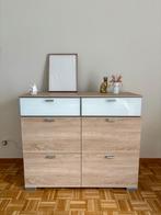 Commode - Wit eik gelamineerd, Ophalen, Gebruikt, 100 tot 150 cm, 5 laden of meer