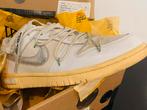 Te koop nike dunk low Off White lot 1 nr 50 maat 45, Comme neuf, Enlèvement, Blanc, Baskets
