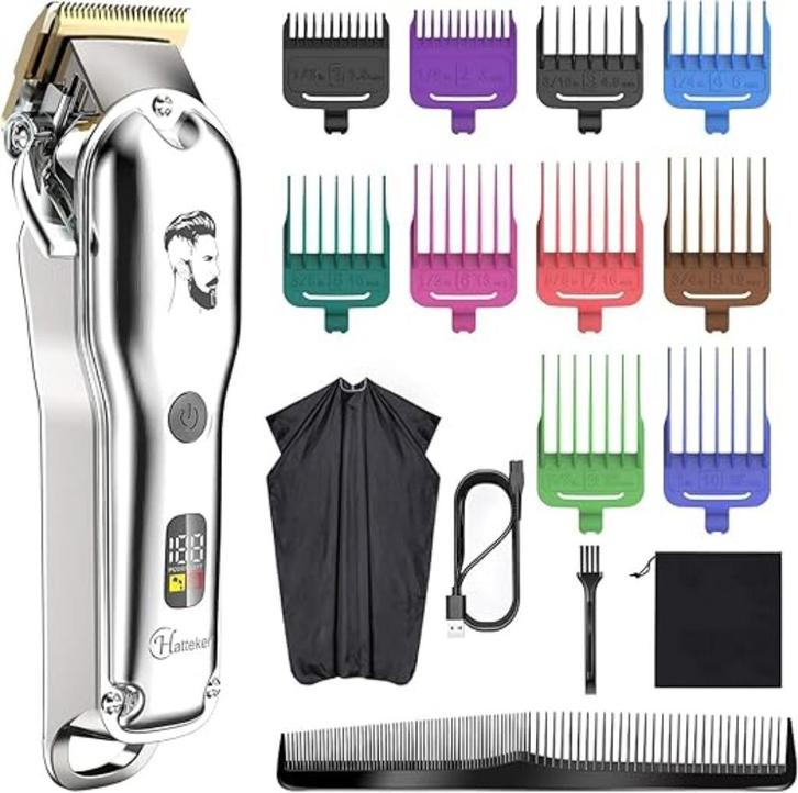 Hatteker Professionele tondeuse GRATIS LEVERING, Handtassen en Accessoires, Uiterlijk | Haarverzorging, Nieuw, Tondeuse, Verzenden