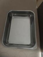 RECHTHOEKIGE KOM IN INOX IN ZEER GOEDE STAAT, Huis en Inrichting, Keuken | Potten en Pannen, Ophalen of Verzenden, Zo goed als nieuw