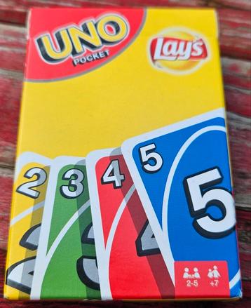 Lay's UNO pocket kaartspel NIEUW beschikbaar voor biedingen