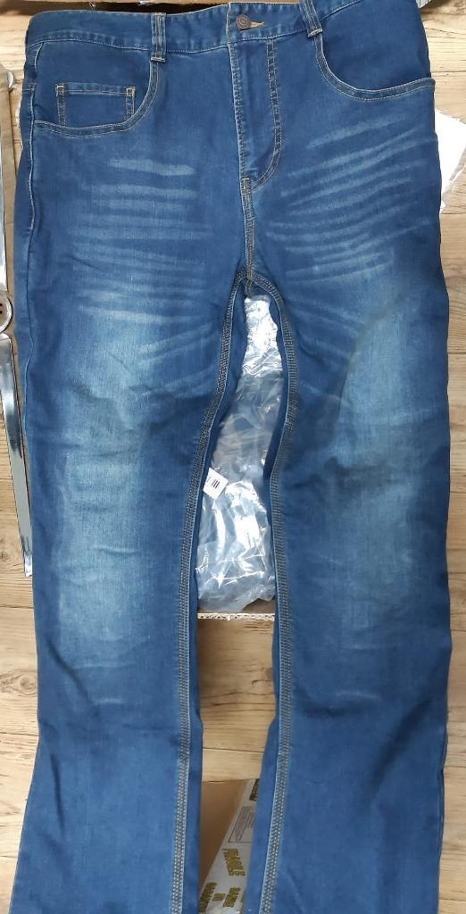 Motorbroek jeans kevlar CE protectoren nieuw, Motoren, Kleding | Motorkleding, Broek | textiel, Nieuw met kaartje, Verzenden