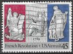 USA 1989 - Yvert 114PA - 200 jaar Franse Revolutie (ST), Verzenden, Gestempeld