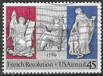 USA 1989 - Yvert 114PA - 200 jaar Franse Revolutie (ST)