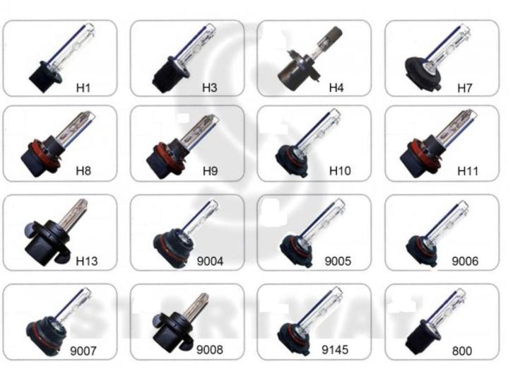 Xenonlamp H1, H4, H7, H7, H11, 4300k, 5000k, 6000k, 8000k, Auto-onderdelen, Verlichting, Alfa Romeo, Audi, BMW, Citroën, Fiat