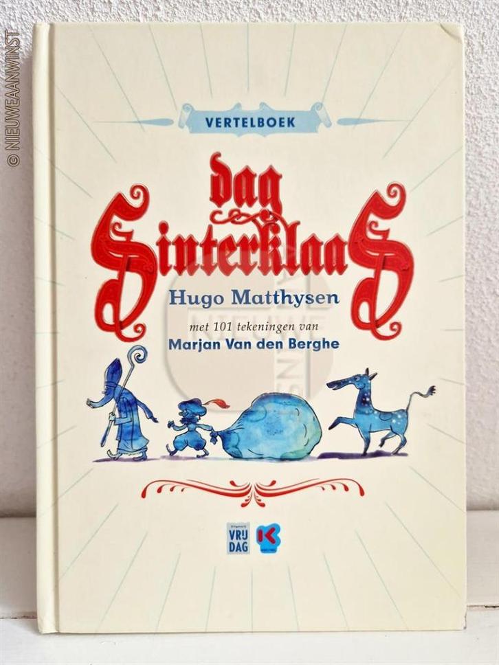 Vertelboek Deel 1 + 2 Dag Sinterklaas Ketnet - Bart Peeters, Diversen, Sinterklaas, Verzenden