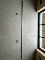 Gordijnroede met muursteunen (kleur antraciet), Huis en Inrichting, Ophalen