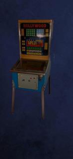 Vintage Bingo Pinballkast – “HOLLYWOOD” + extra onderdelen, Ophalen, Zo goed als nieuw