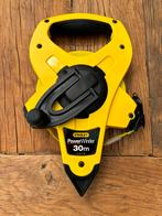 Stanley décamètre Powerwinder 30m mesure mètre, Doe-het-zelf en Bouw, Meetapparatuur, Zo goed als nieuw