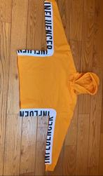 Gele hoodie Undiz lange mouwen, cropped sweater maat M, Ophalen of Verzenden, Zo goed als nieuw, Maat 36 (S), Geel