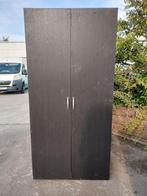 Armoire de rangement noire, Ophalen, Zo goed als nieuw, Moderne