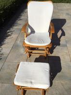 Fauteuil balancelle et repose-pieds, Utilisé, Autres types