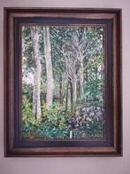 Peinture à l'huile sur toile MM Verfaillie : paysage nature, Enlèvement