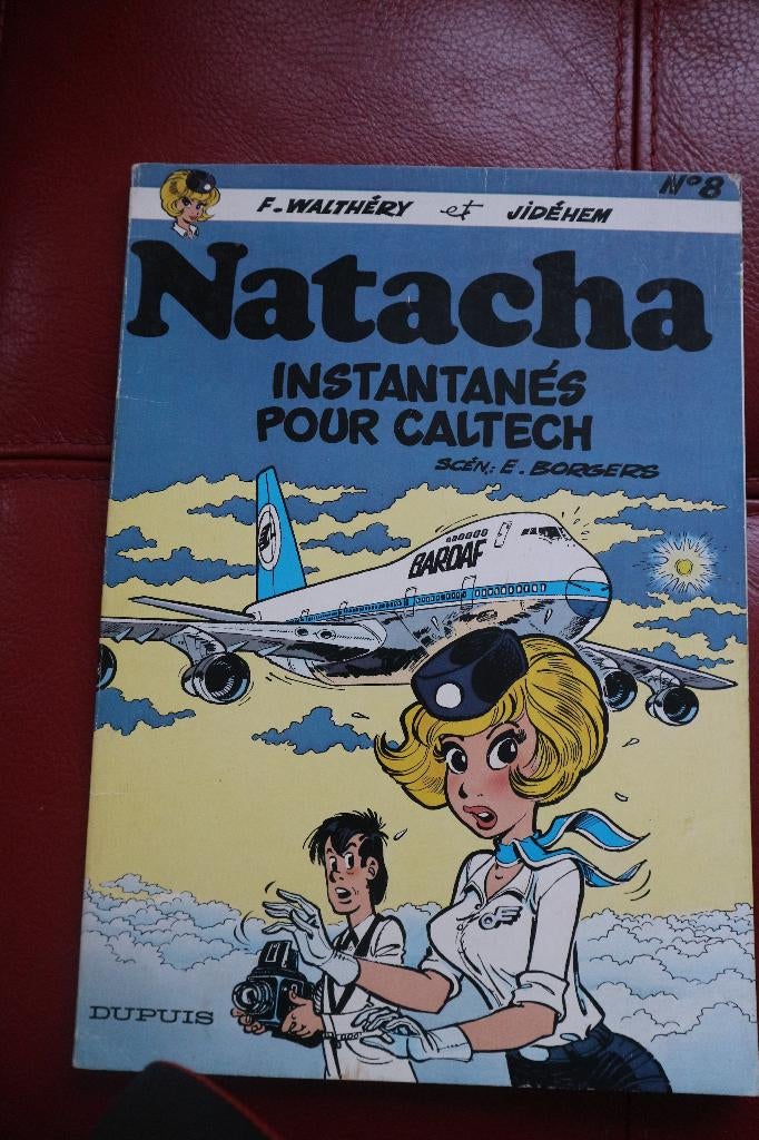 NATACHA + dessin dédicacé /instantané pour Caltech 8 E O, Livres, BD, Une BD, Enlèvement ou Envoi