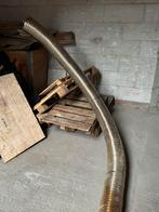 Dubbelwandige flexibel D150 (hout of pellet), Inox, Gebruikt, Afvoer, 4 tot 6 meter