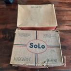 2 vintage dozen Solo margarine, Enlèvement ou Envoi