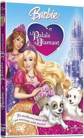 Barbie et le palais de diamant., Cd's en Dvd's, Dvd's | Kinderen en Jeugd, Zo goed als nieuw, Film, Poppen, Alle leeftijden, Ophalen of Verzenden