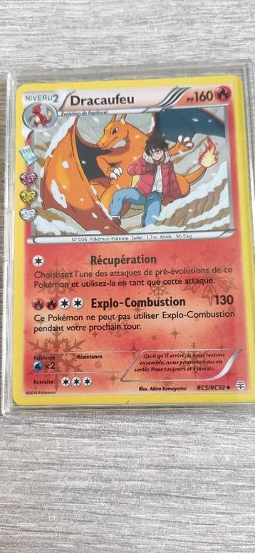 Carte Pokémon Dracaufeu, Enlèvement, Neuf