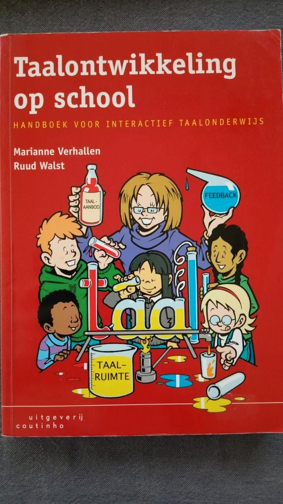 Marianne Verhallen - Taalontwikkeling op school, Boeken, Studieboeken en Cursussen, Zo goed als nieuw, Ophalen of Verzenden