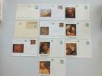 Briefkaarten postfris 10 stuks België postfris**, Envoi, 1980 à nos jours, Non affranchie