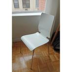 3x Chaises / Stoelen IKEA Gilbert (Blanc / Wit), Huis en Inrichting, Stoelen, Ophalen, Gebruikt, Drie, Wit