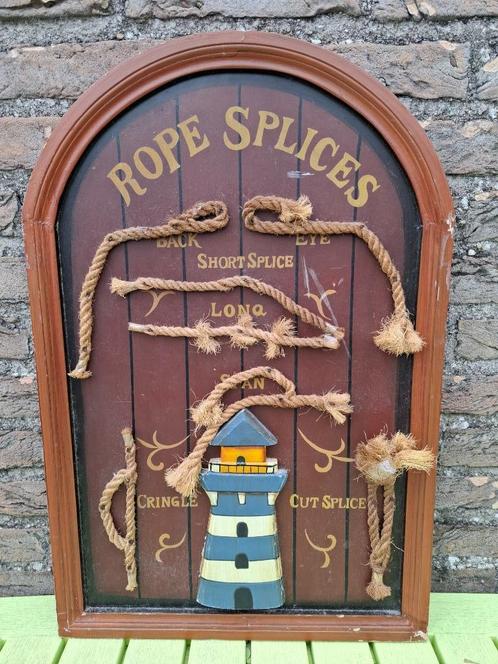 Prachtig pubbord vuurtoren, Antiek en Kunst, Curiosa en Brocante, Ophalen of Verzenden