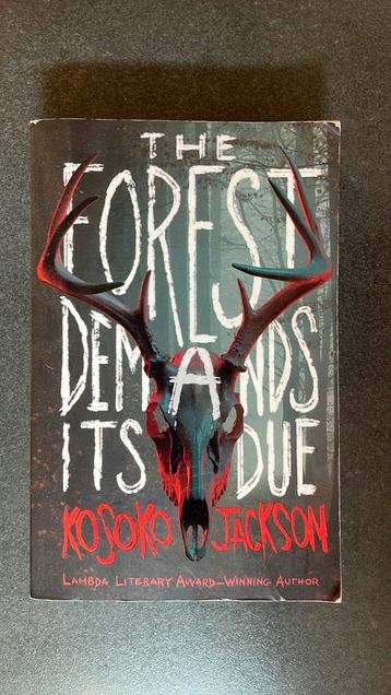 Boek “The forest demands its due” van Kosoko Jackson beschikbaar voor biedingen