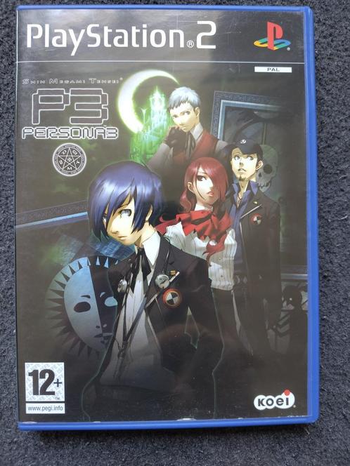 Shin Megami Tensei: Persona 3 (P3) PS2 game (CIB), Games en Spelcomputers, Games | Sony PlayStation 2, Zo goed als nieuw, Role Playing Game (Rpg)