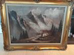 Alpensicht, Antiek en Kunst, Kunst | Schilderijen | Klassiek, Ophalen of Verzenden
